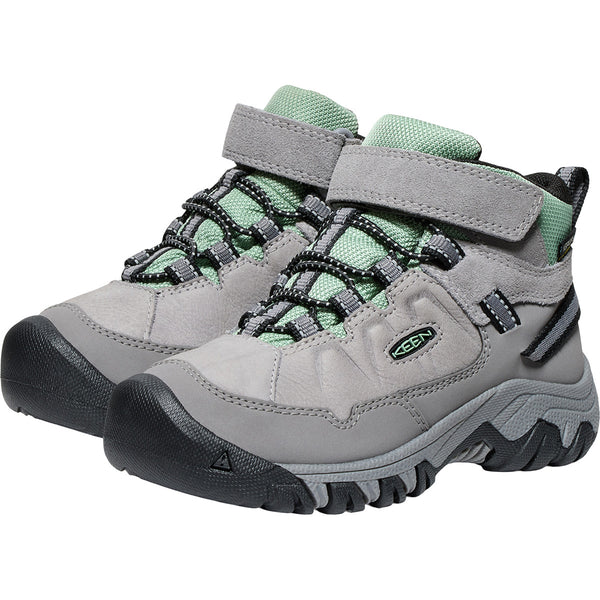 KEEN 1029613 Little Kids' Targhee IV Mid WP Sizes 8-13 Alloy