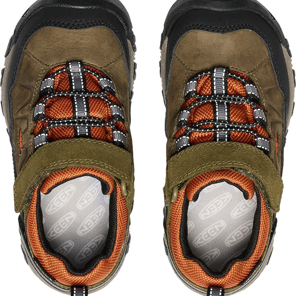 KEEN 1029614 Little Kids' Targhee IV Low WP Sizes 8-13 Dark Olive