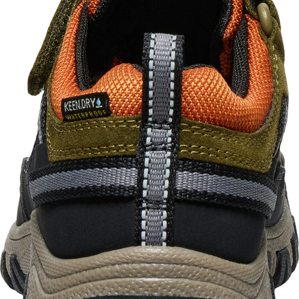 KEEN 1029614 Little Kids' Targhee IV Low WP Sizes 8-13 Dark Olive