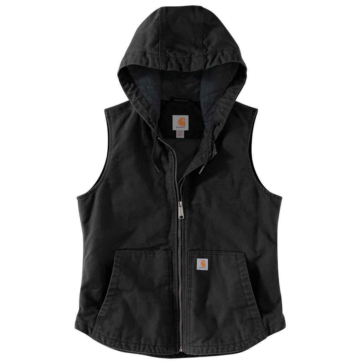 トップス CARHARTT 90s DUCK VEST BLACK LARGE TALL Carhartt V01 Duck Vest - Black — Dave's New York