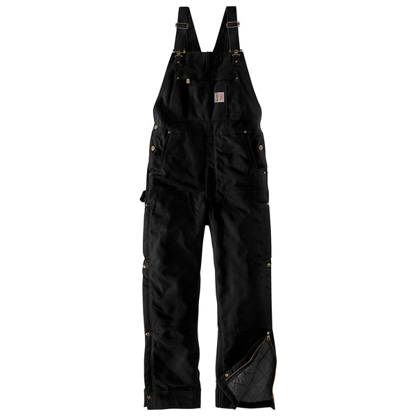 Carhartt 106672 Men's Loose Fit Firm Duck Insulated Bib Overall