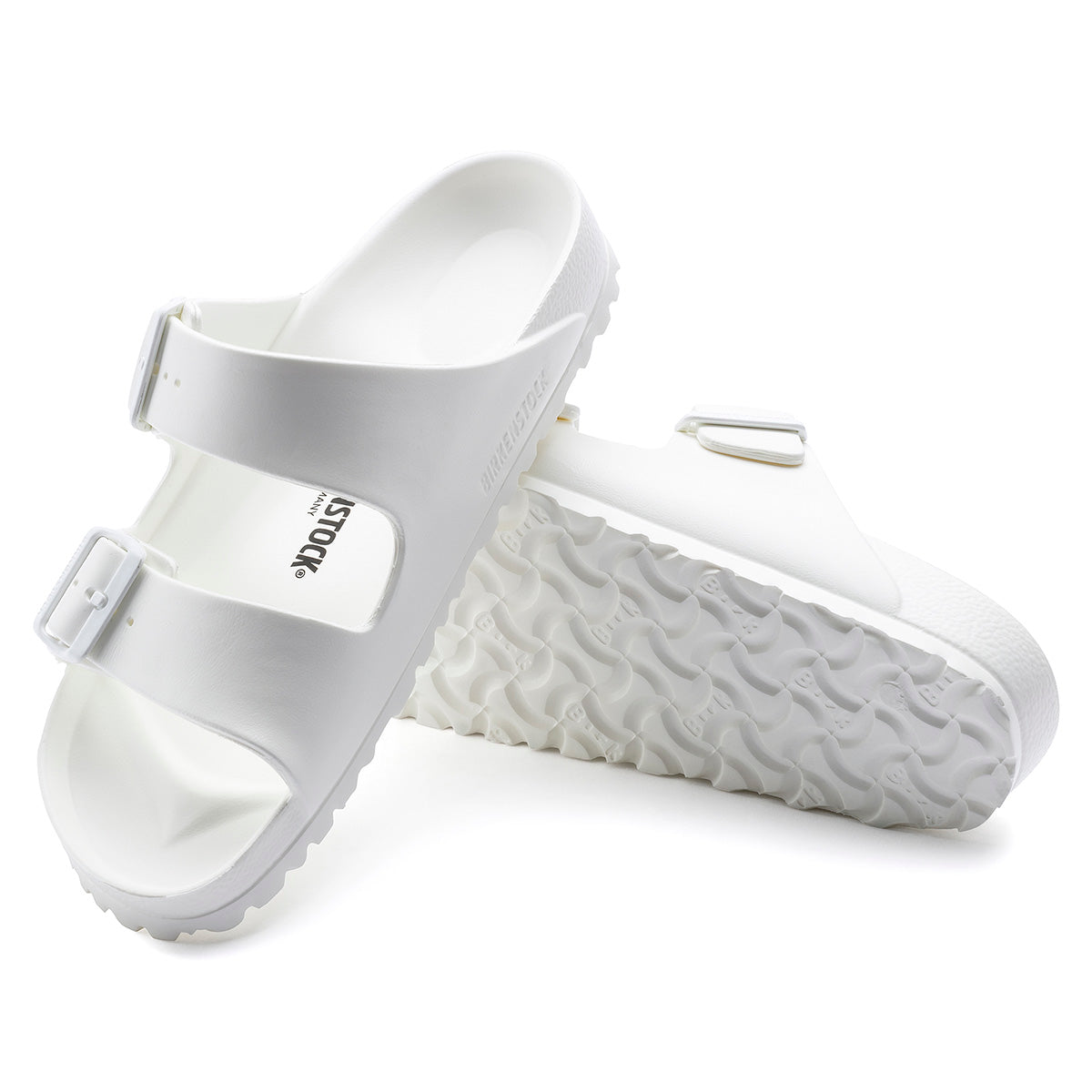 Birkenstock-Arizona EVA White-Narrow – Getz's Inc.