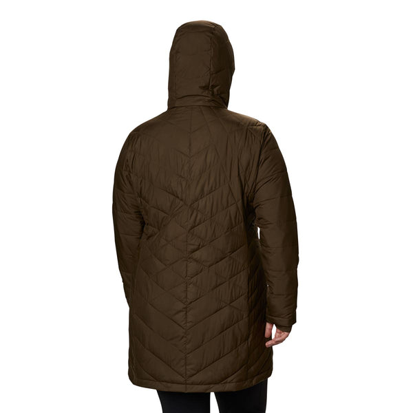 Columbia 1738162 Women's Heavenly Long Hooded Jacket - Plus Sizes