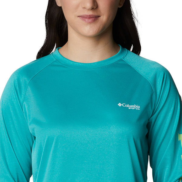 Columbia 1831861 Women's Tidal Tee Heather Long Sleeve