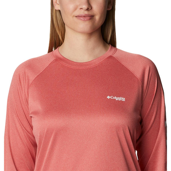 Columbia 1831861 Women's Tidal Tee Heather Long Sleeve