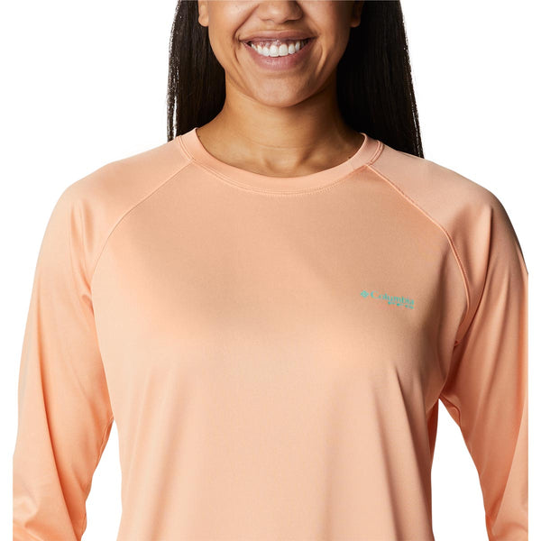 Columbia 1831861 Women's Tidal Tee Heather Long Sleeve