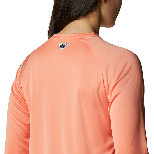 Columbia 1831861 Women's Tidal Tee Heather Long Sleeve
