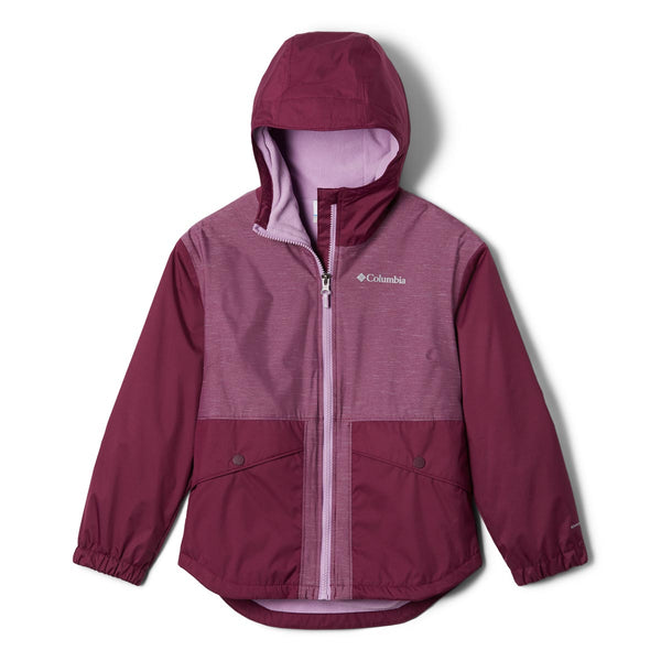 Columbia 1886591 Girls' Rainy Trails Fleece Lined Jacket