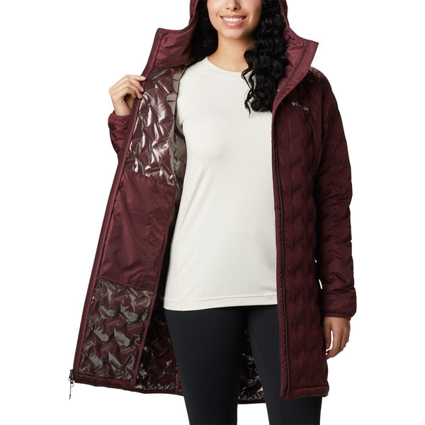 Columbia 1909251 Women's Delta Ridge Long Down Jacket