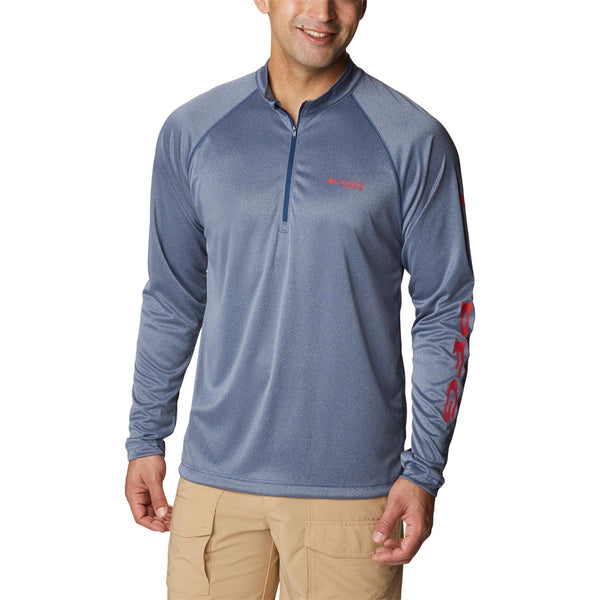 Columbia 1992671 Men's Terminal Tackle Heather Quarter Zip