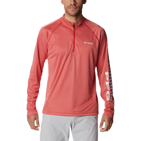 Columbia 1992671 Men's Terminal Tackle Heather Quarter Zip