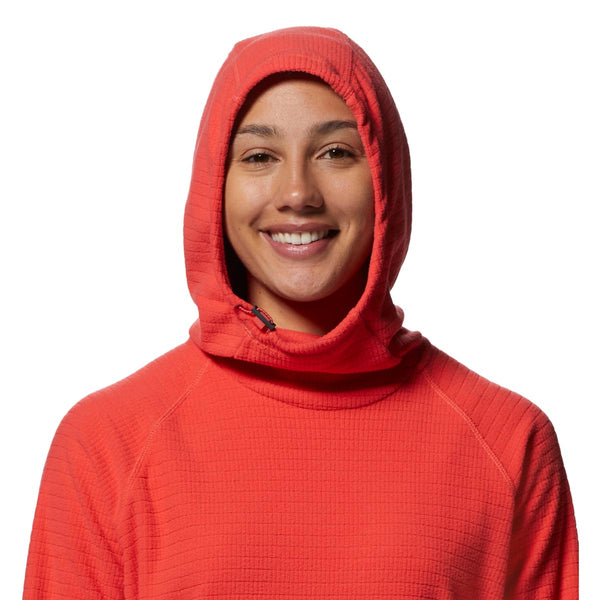 Mountain Hardwear 2019001 Women's Summit Grid Tunic Hoody