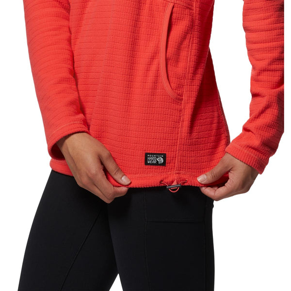 Mountain Hardwear 2019001 Women's Summit Grid Tunic Hoody