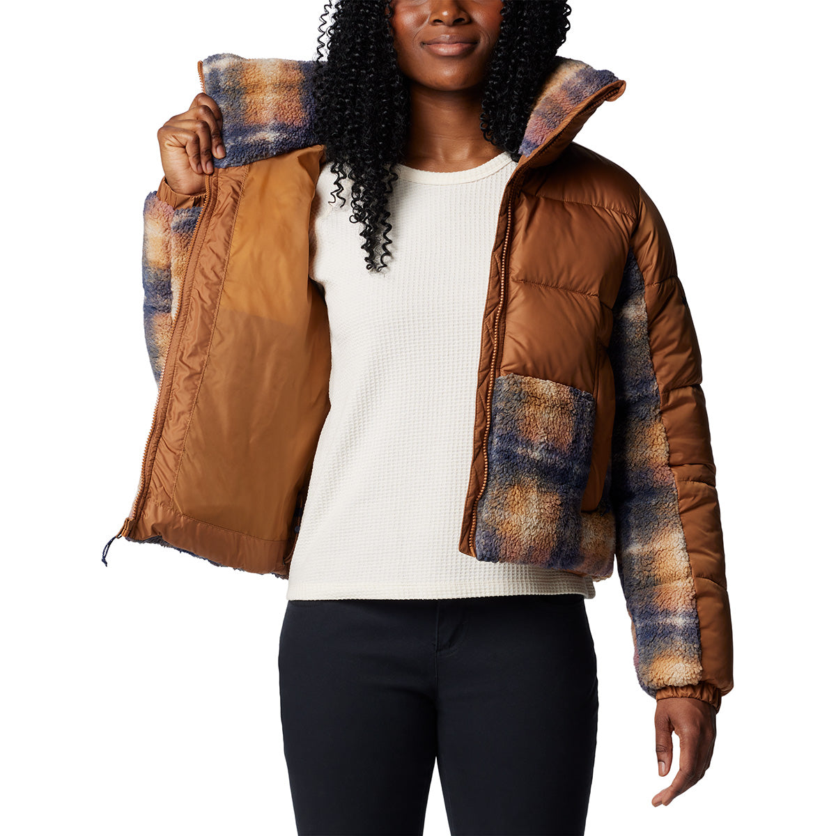 Columbia-Women's Leadbetter Point II Print Sherpa Hybrid – Getz's Inc.