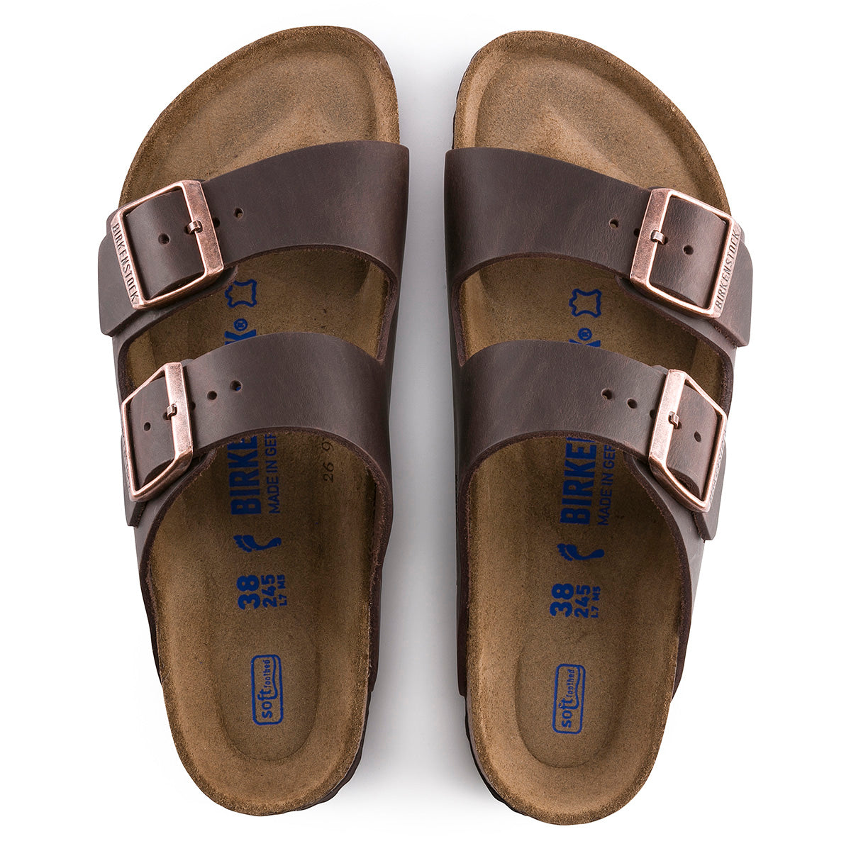 Birkenstock-Arizona Soft Footbed Habana Oiled Leather – Getz's Inc.