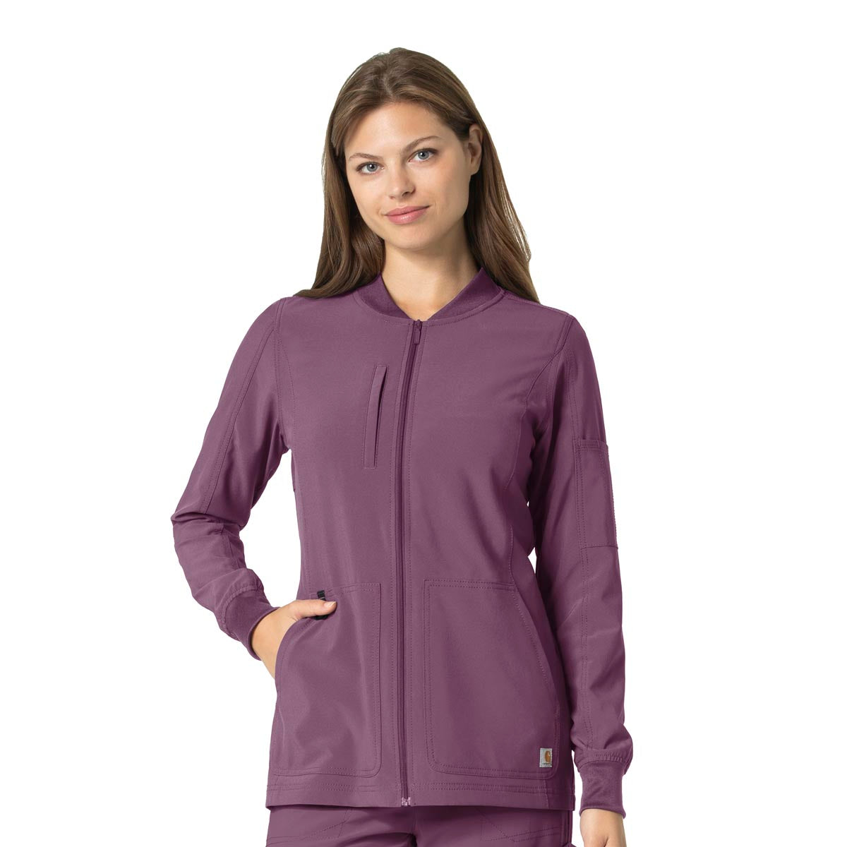Carhartt Scrubs-Force Cross Flex Modern Fit Front Zip Utility