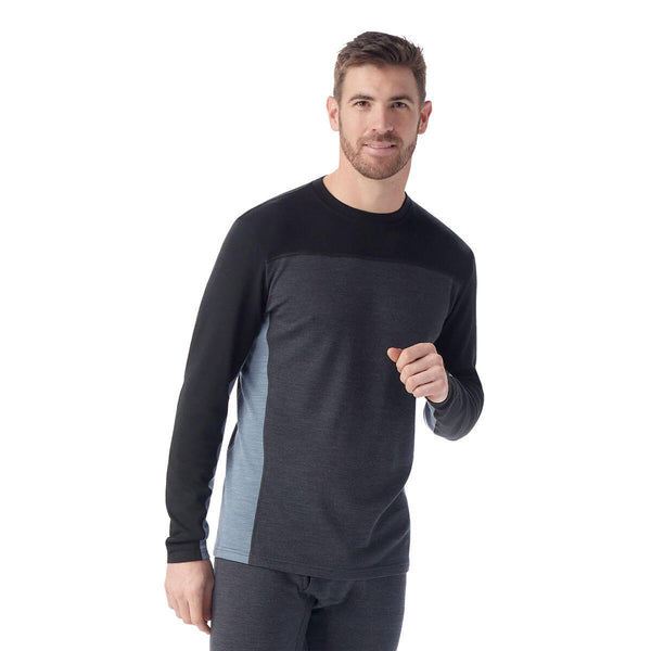 Smartwool SW002569 Men's Classic Thermal Merino Base Layer Colorblock Crew