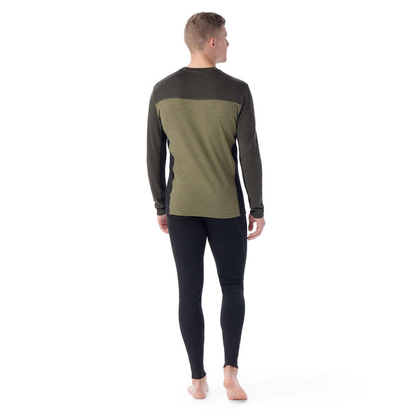 Smartwool SW002569 Men's Classic Thermal Merino Base Layer Colorblock Crew