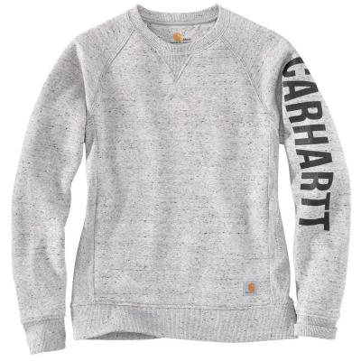 Carhartt Women's Relaxed Fit Midweight Crewneck Block Logo