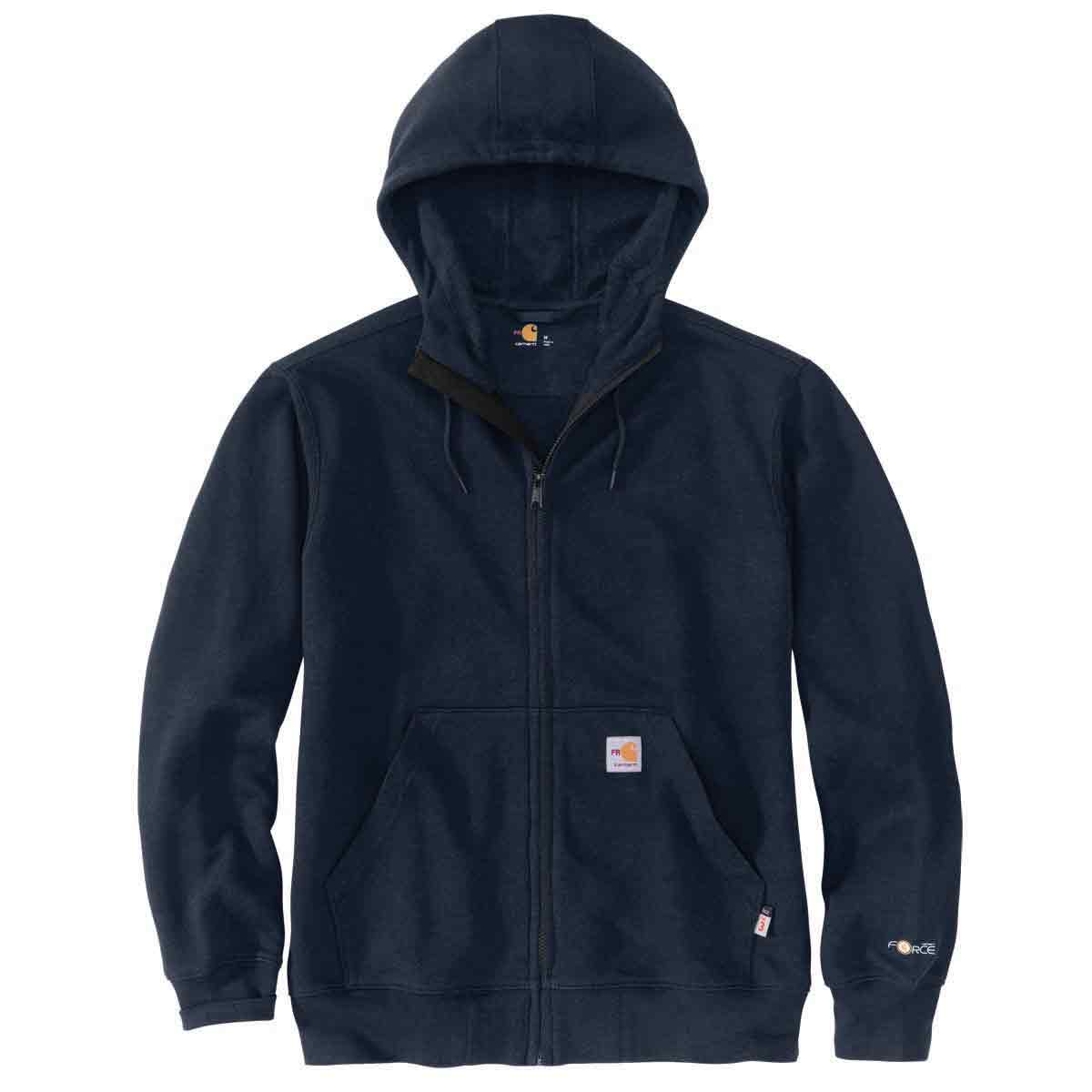 Carhartt Flame-Resistant Force® Midweight Quarter Zip Hoodie – MILLENNIUM  CLOTHING