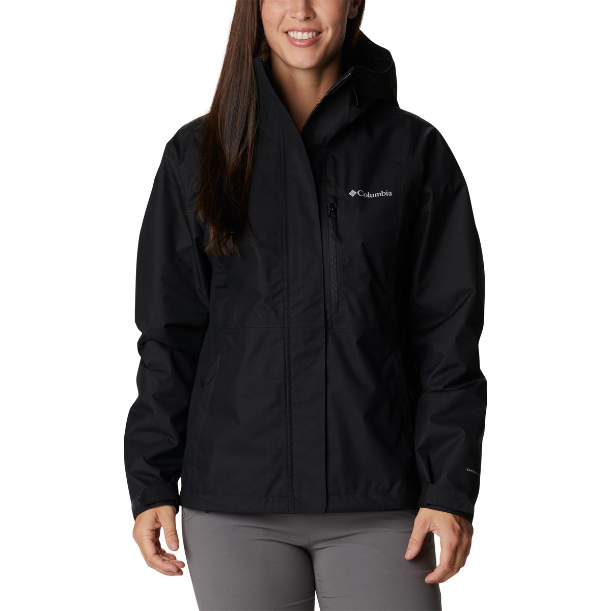 Columbia Women's Windgates Jacket, Black, 1X Plus 