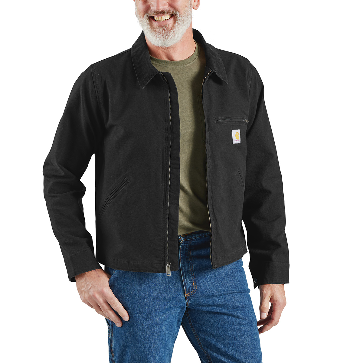 Carhartt Men's Rugged Flex Relaxed Fit Duck Detroit Jacket