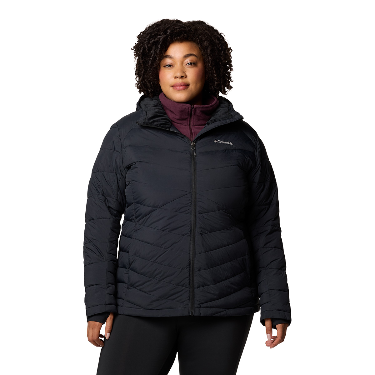 Columbia Women's Joy Peak II Hooded Jacket - Plus Sizes