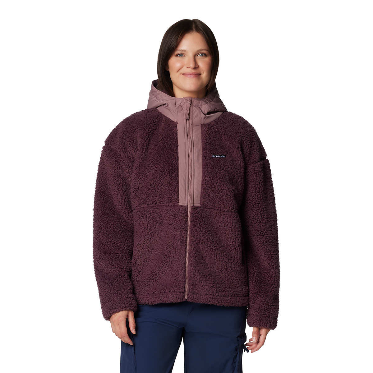 Columbia Women's Boundless Discovery Hooded Sherpa