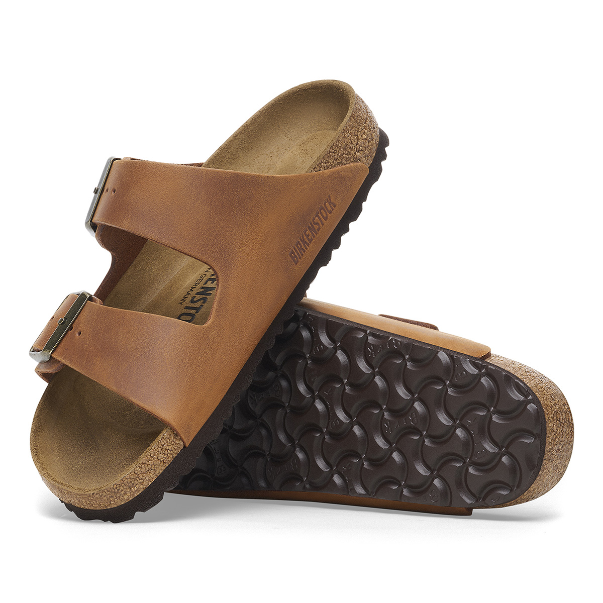 Birkenstock Arizona Cognac Oiled Leather