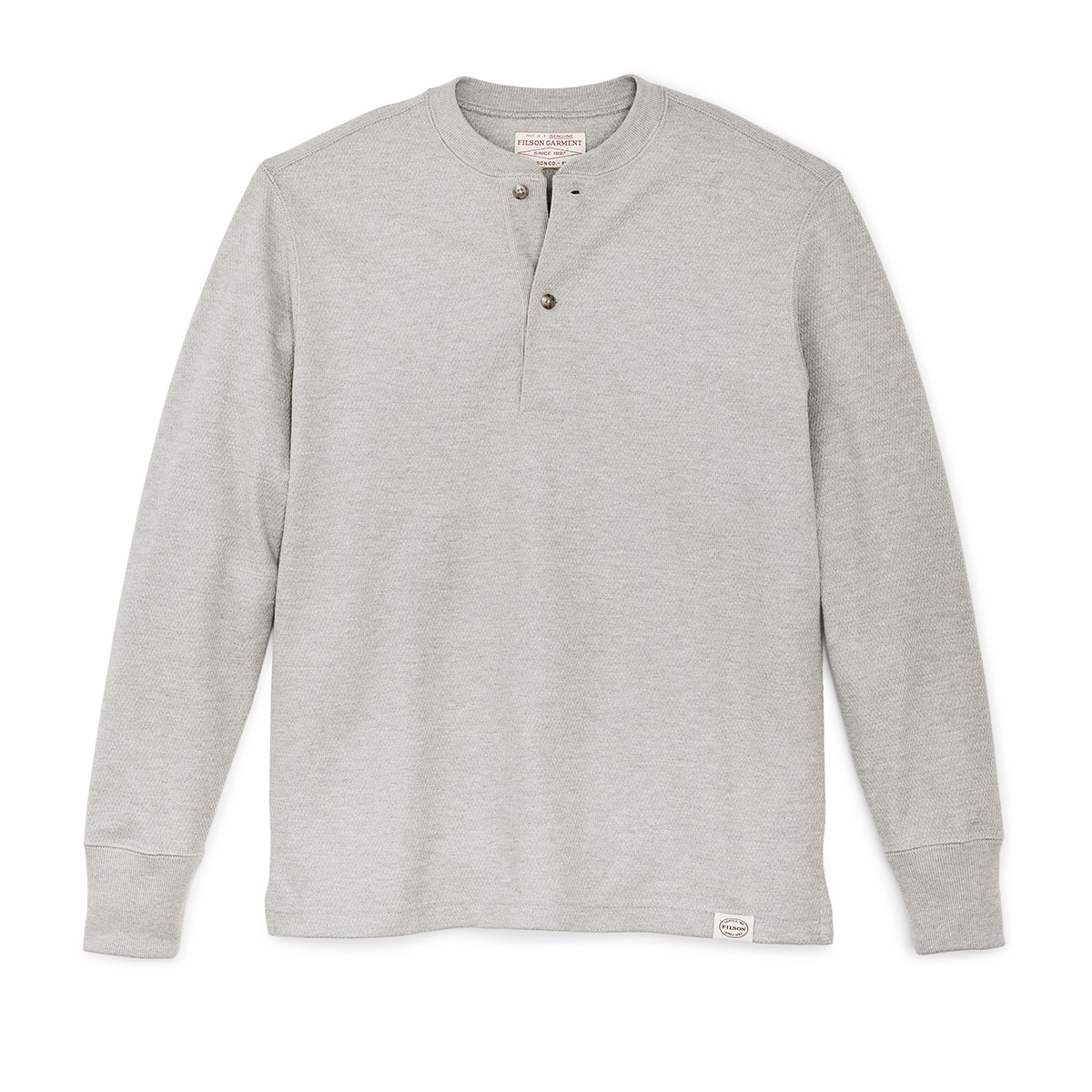 Filson Men's Waffle Knit Henley