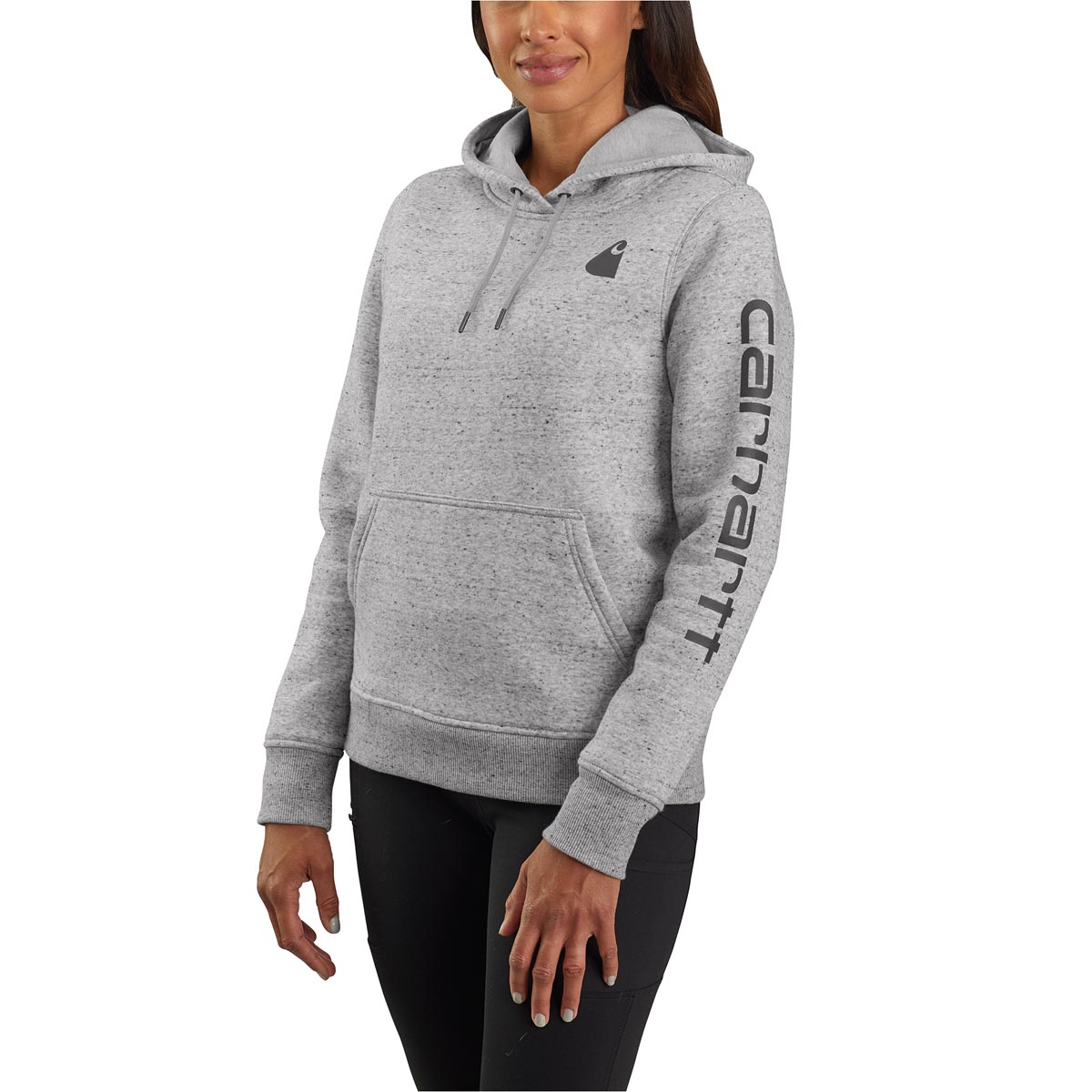 Carhartt Women's Relaxed Fit Midweight Logo Sleeve Graphic Sweatshirt