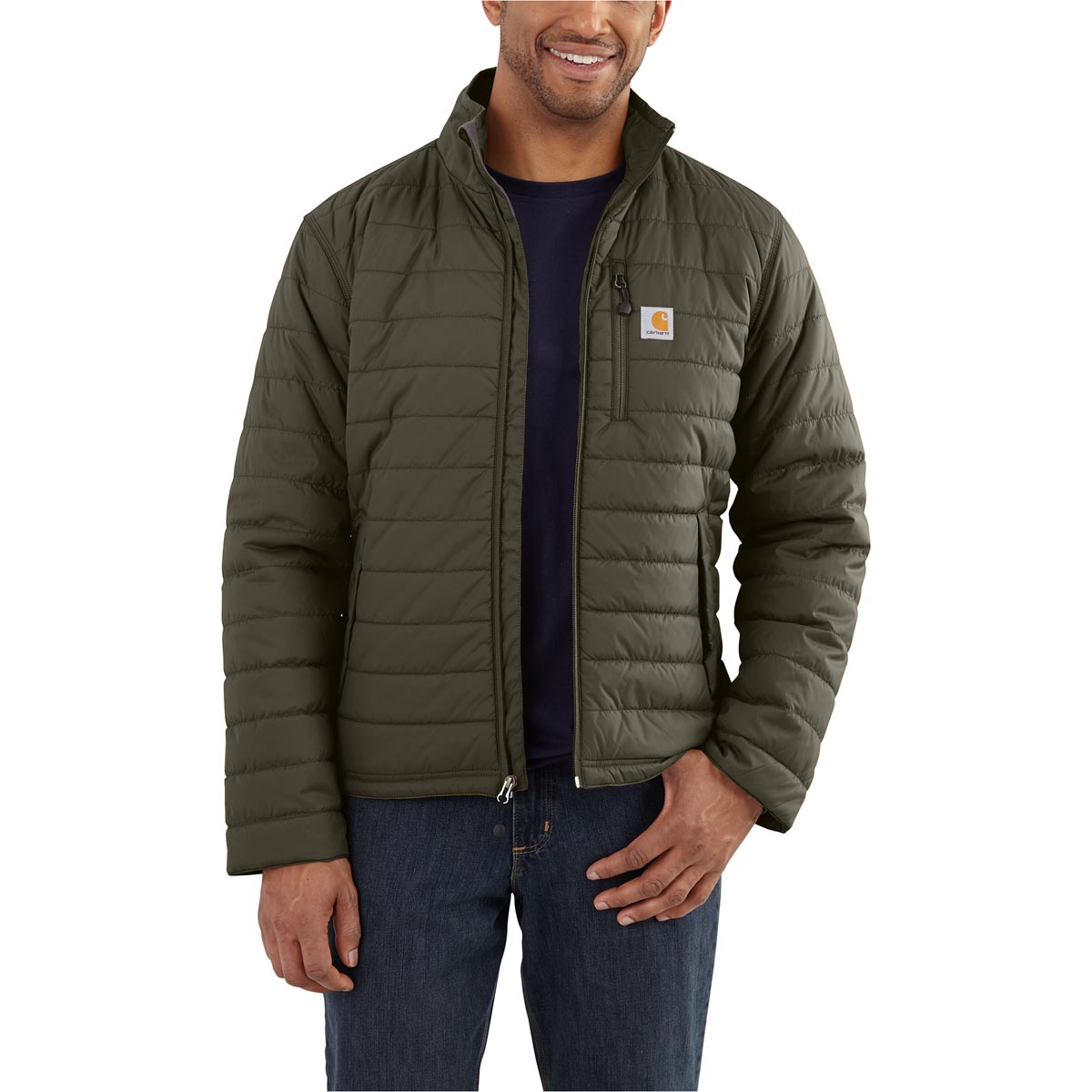 Carhartt Men's Rain Defender Relaxed Fit Lightweight Insulated Jacket - Discontinued Pricing