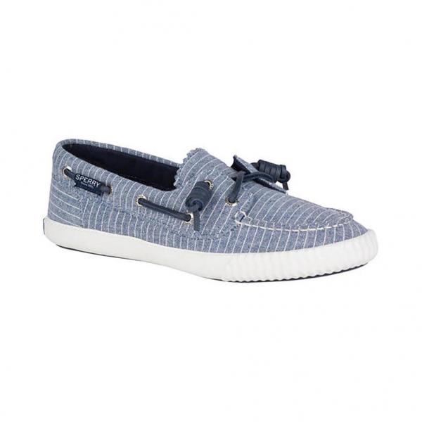 sperry blue and white stripe