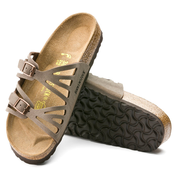 Birkenstock 1000605 Granada Birkibuc Mocha - Narrow