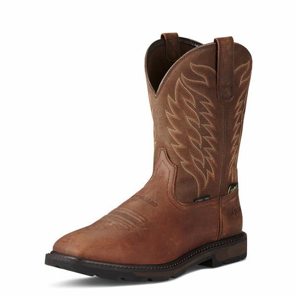 Ariat 10020063 Men's Groundbreaker Wide Square Toe MetGuard Steel Toe Work Boot