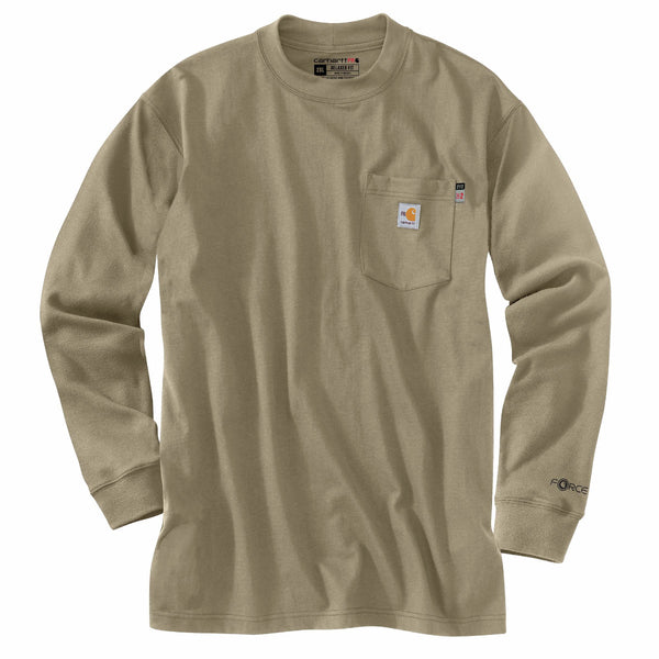 Carhartt 100235 Men's FR Force Dearborn Loose LS T-Shirt