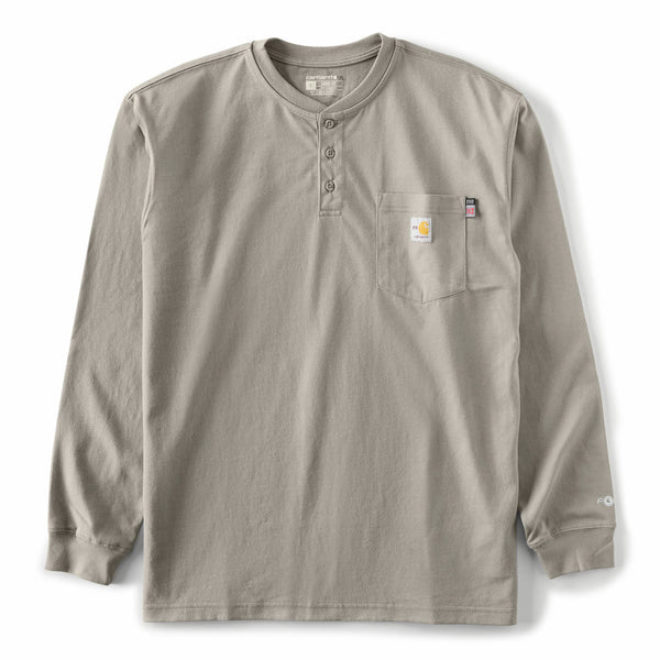 Carhartt 100237 Men's FR Force Dearborn Loose LS Henley