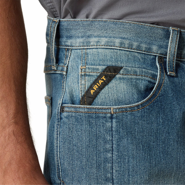 Ariat 10039288 Men's M5 Durastretch Basic Stackable Straight Leg Jean - Edgewood