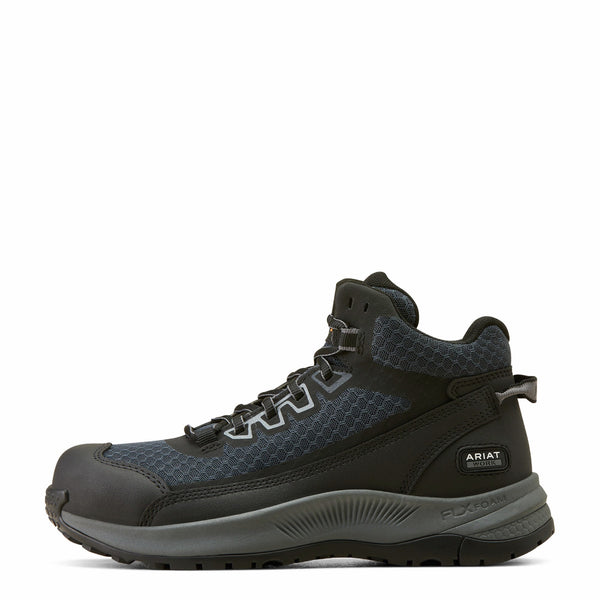 Ariat 10050845 Women's Outpace Shift Mid Composite Toe Work Shoe-Dark Shadow