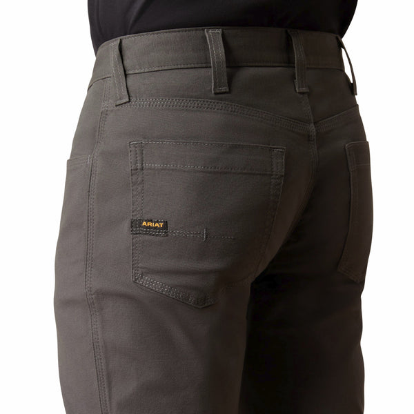 Ariat 10051858 Men's Rebar M5 Made Tough Durastretch Straight Leg Pant - Rebar Grey
