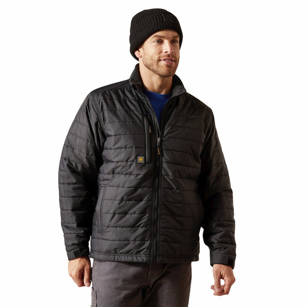 Ariat 10052030 Men's Rebar Cordura Ripstop Lightweight Insulated Jacket - Black