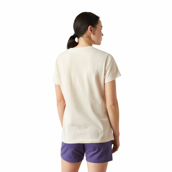 Ariat 10054438 Women's Rebar Cotton Strong Standard V-Neck T-Shirt - Sun Kiss Heather