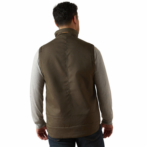 Ariat 10062536 Men's Rebar Duracanvas Vest - Earth