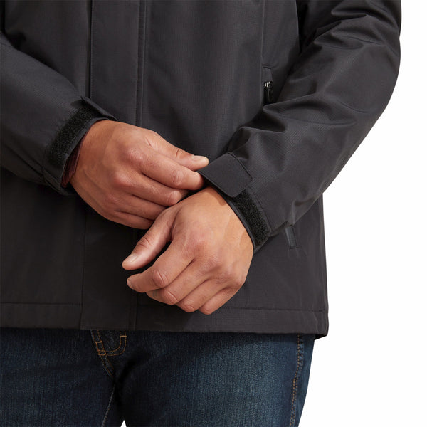 Ariat 10062664 Men's Rebar Stormshell Waterproof Jacket - Black