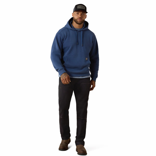 Ariat 10071336 Men's Rebar Lightweight Workhog Hoodie - Dark Denim