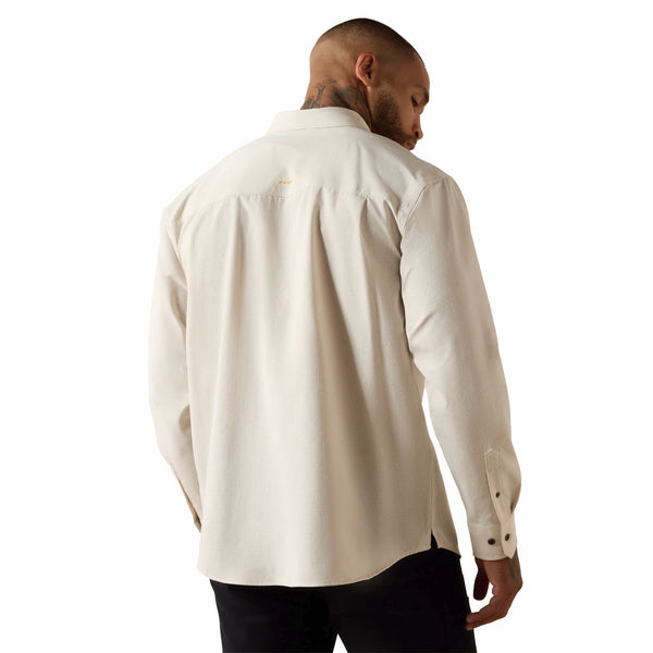 Ariat 10071371 Men's Rebar Made Tough 360 Airflow Work Shirt - Moonbeam