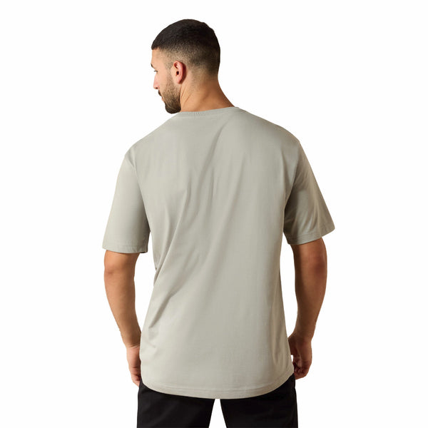 Ariat 10071425 Men's Rebar Workman Short Sleeve T-Shirt - Limestone