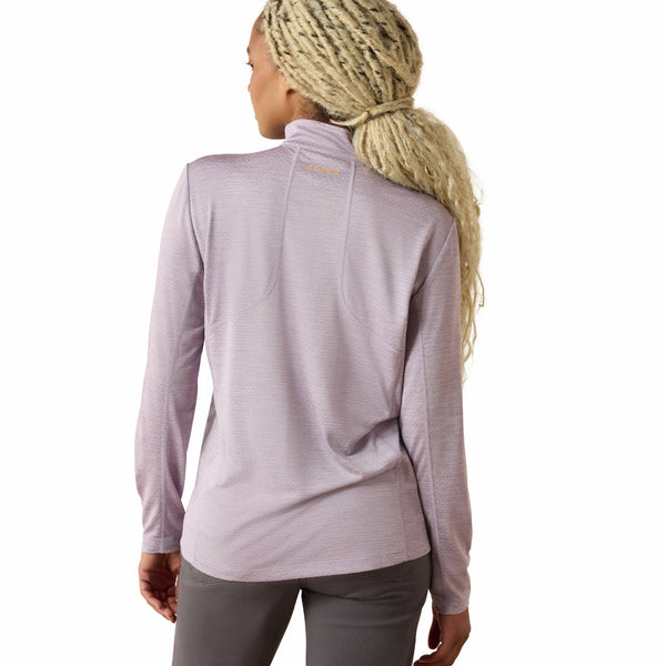 Ariat 10071485 Women's Rebar Evolve Half Zip - Purple Ash