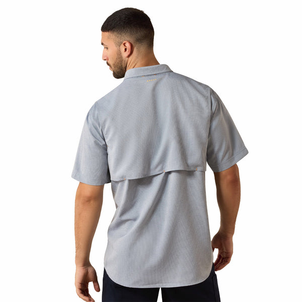 Ariat 10071546 Men's Rebar Made Touch VentTEK DuraStretch Work Shirt - Dark Denim