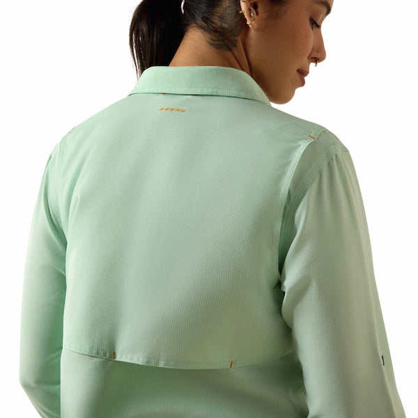 Ariat 10071570 Women's Rebar Made Tough VentTEK DuraStretch Work Shirt - Lichen